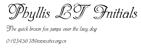 Phyllis LT Initials.ttf