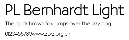 PL Bernhardt Light.ttf