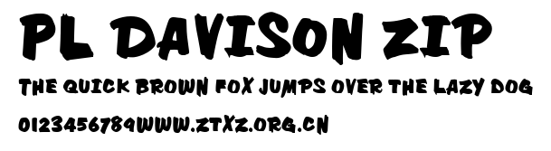 PL Davison Zip.ttf