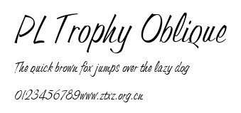 PL Trophy Oblique.ttf