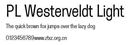 PL Westerveldt Light.ttf