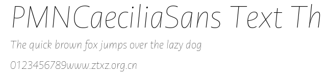 PMNCaeciliaSans Text Th.ttf