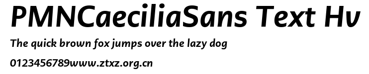 PMNCaeciliaSans Text Hv.ttf