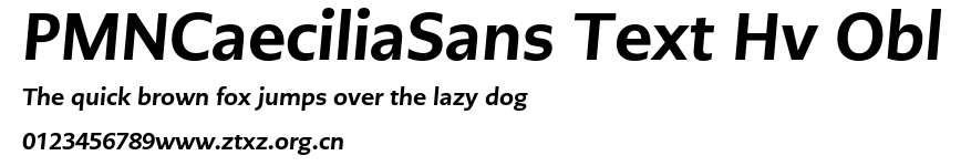PMNCaeciliaSans Text Hv Obl.ttf