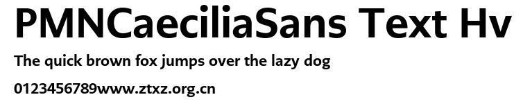 PMNCaeciliaSans Text Hv.ttf
