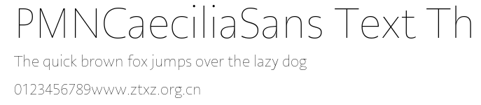 PMNCaeciliaSans Text Th.ttf