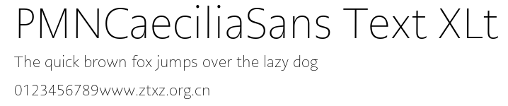 PMNCaeciliaSans Text XLt.ttf
