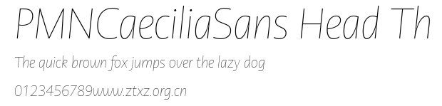 PMNCaeciliaSans Head Th.ttf