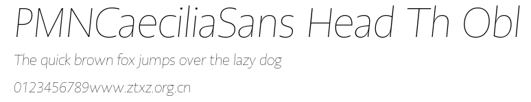 PMNCaeciliaSans Head Th Obl.ttf