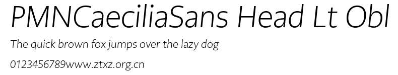PMNCaeciliaSans Head Lt Obl.ttf