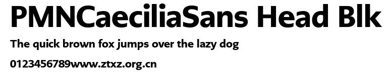 PMNCaeciliaSans Head Blk.ttf
