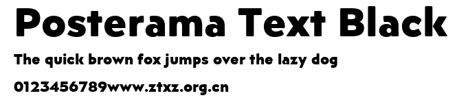 Posterama Text Black.ttf