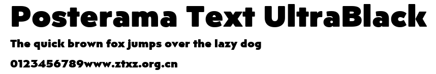 Posterama Text UltraBlack.ttf