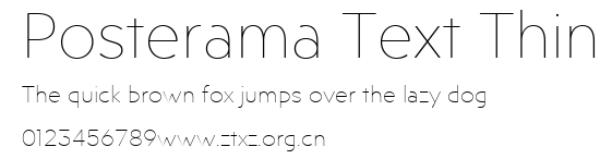 Posterama Text Thin.ttf