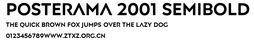 Posterama 2001 SemiBold.ttf