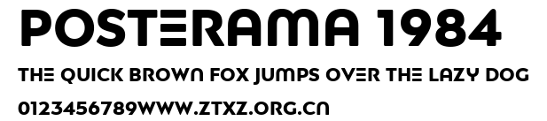Posterama 1984.ttf