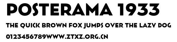 Posterama 1933.ttf