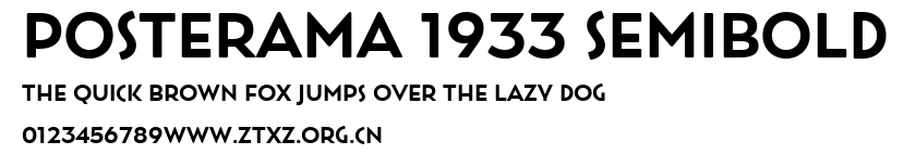 Posterama 1933 SemiBold.ttf