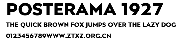 Posterama 1927.ttf