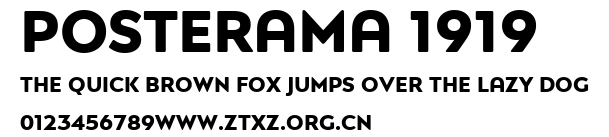 Posterama 1919.ttf