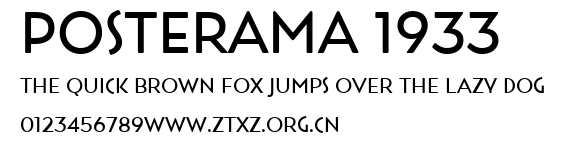 Posterama 1933.ttf