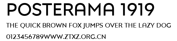 Posterama 1919.ttf