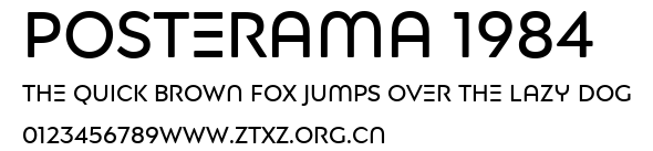 Posterama 1984.ttf
