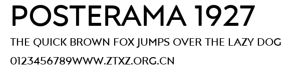 Posterama 1927.ttf