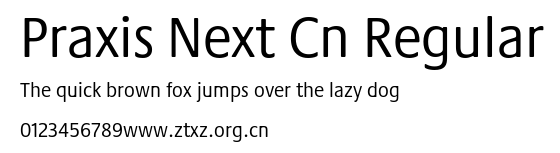 Praxis Next Cn Regular.ttf