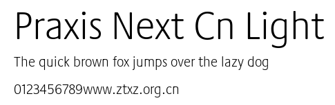 Praxis Next Cn Light.ttf