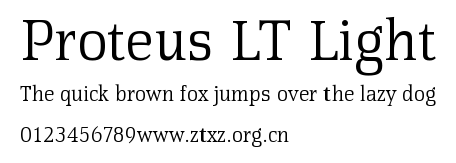 Proteus LT Light.ttf