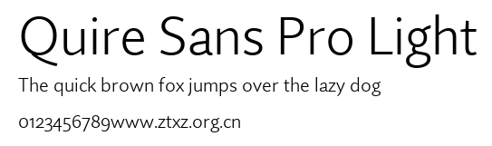 Quire Sans Pro Light.ttf
