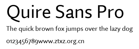 Quire Sans Pro.ttf