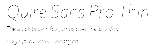 Quire Sans Pro Thin.ttf