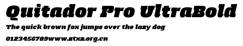 Quitador Pro UltraBold.ttf