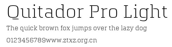 Quitador Pro Light.ttf