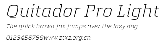 Quitador Pro Light.ttf