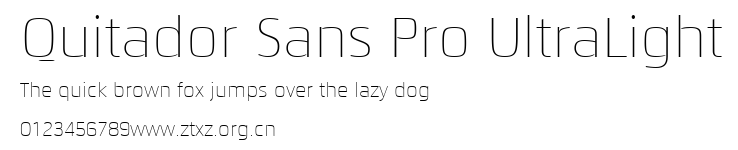 Quitador Sans Pro UltraLight.ttf
