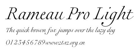 Rameau Pro Light.ttf