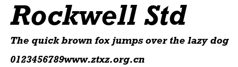 Rockwell Std.ttf