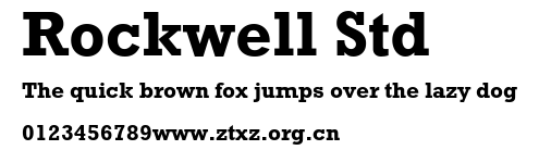 Rockwell Std.ttf