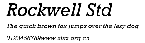 Rockwell Std.ttf