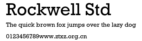 Rockwell Std.ttf