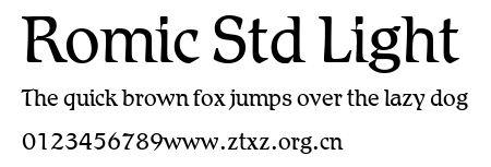 Romic Std Light.ttf