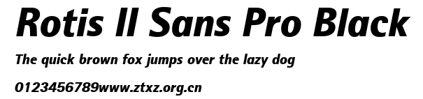 Rotis II Sans Pro Black.ttf