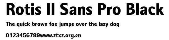 Rotis II Sans Pro Black.ttf