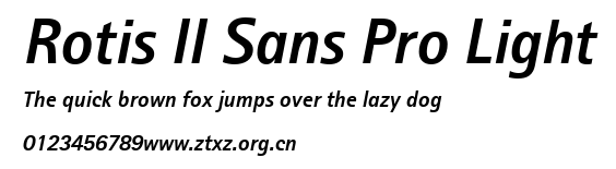 Rotis II Sans Pro Light.ttf