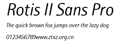Rotis II Sans Pro.ttf