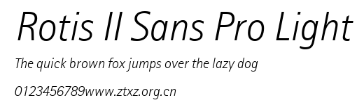 Rotis II Sans Pro Light.ttf