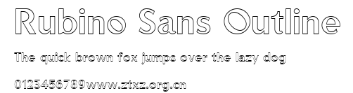 Rubino Sans Outline.ttf